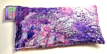 Load image into Gallery viewer, Purple Marble Lavender Yoga Eye Pillow for Relaxation/ Meditation and Yoga