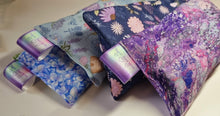 Load image into Gallery viewer, Purple Marble Lavender Yoga Eye Pillow for Relaxation/ Meditation and Yoga