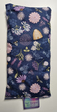 Load image into Gallery viewer, Dark Blue Bees Lavender Yoga Eye Pillow for Relaxation/ Meditation and Yoga