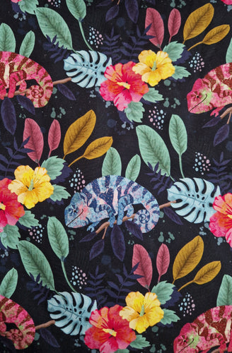 Fabric Choice- Blue Chameleon