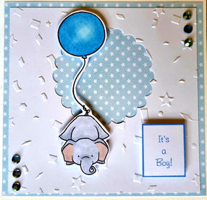 Handmade- New Baby Gift Card