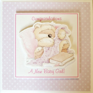 Handmade- New Baby Gift Card