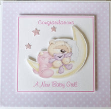 Load image into Gallery viewer, Handmade- New Baby Gift Card