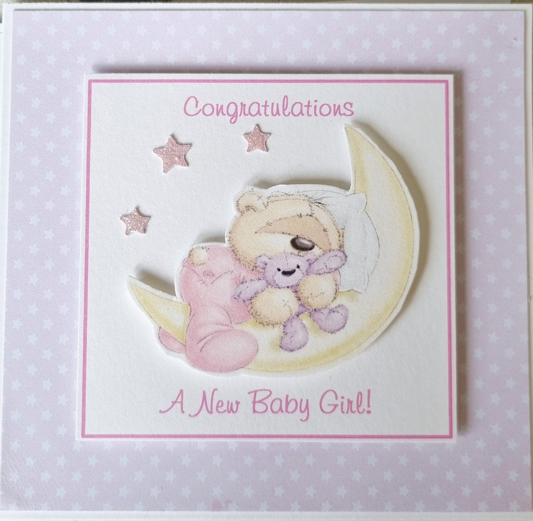 Handmade- New Baby Gift Card