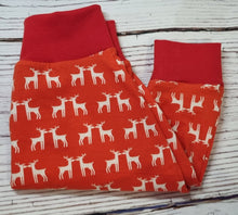 Load image into Gallery viewer, 3-6m Red/orange and white Deer Harems with red Cuffs