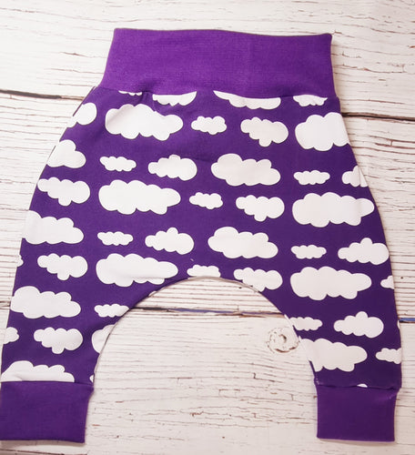 3-6m Purple Cloud Harems