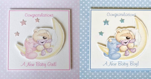 Handmade- New Baby Gift Card